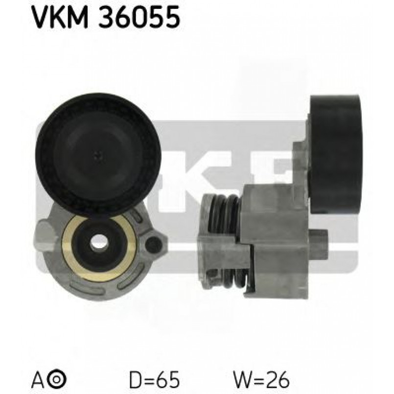 VKM 36055 SKF Натягувач поліклинового ременя